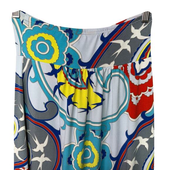 Karlie Maxi Dress Women’s Size S Strapless Colorful Paisley Made in USA Travel - Picture 3 of 7